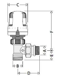 Regulator przepływu gwintowany  CAL 232 GŁ  CALEFFI - Katalog armatury