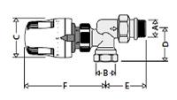 Regulator przepływu gwintowany  CAL 234 GŁ  CALEFFI - Katalog armatury