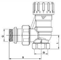 Regulator przepływu gwintowany  R868B  COMAP - Katalog armatury