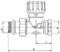 Regulator przepływu gwintowany  R869B  COMAP - Katalog armatury