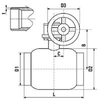 Zawór odcinający  DZT-SPA-D-RP  DZT - Katalog armatury