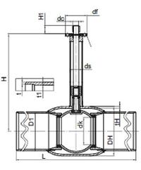 Zawór odcinający  DZT-IZ-L-RP  DZT - Katalog armatury