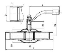 Zawór odcinający  DZT-SPA-R-PP  DZT - Katalog armatury