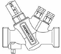 Regulator przepływu gwintowany  FLOWCON ABV1-Y-BLACK  FLOWCON - Katalog armatury