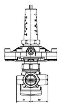 Regulator różnicy ciśnienia gwintowany  1 4202 4X  HERZ - Katalog armatury