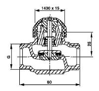 Zawór termostatyczny  1 7760 07  HERZ - Katalog armatury