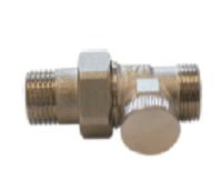 Zawór grzejnikowy powrotny  ZP 601300008  SCHLOSSER - Katalog armatury
