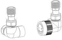 Zawór grzejnikowy powrotny  VT-TZTT-ZP  VARIO TERM - Katalog armatury